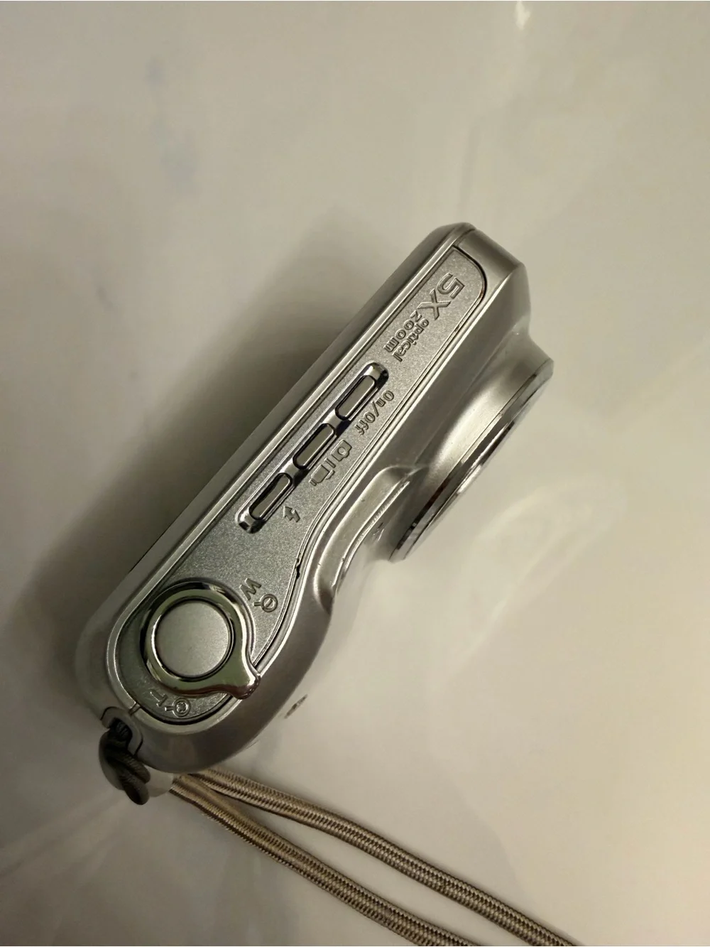 Kodak Silver Compact Digital Camera with Wrist Strap